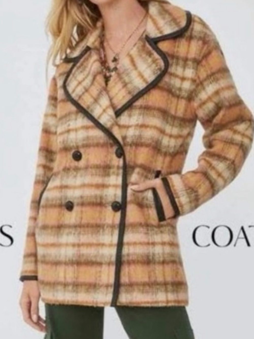 Fall Coat NWT CAbi